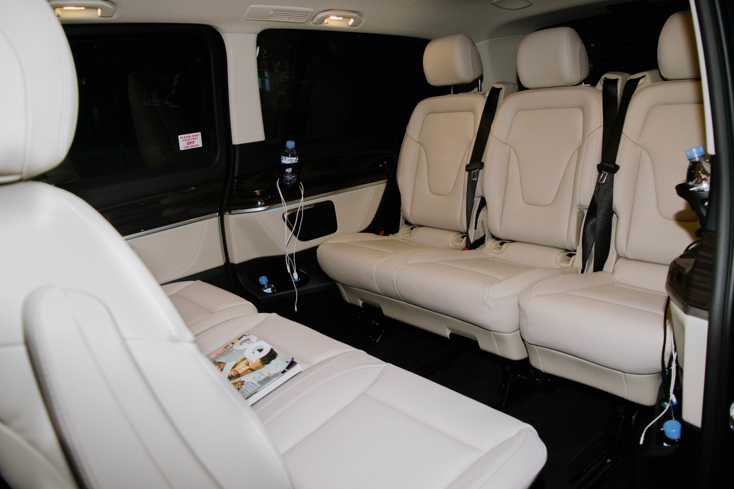 Awaydays Travel - Premium Mercedes V-Class Seating